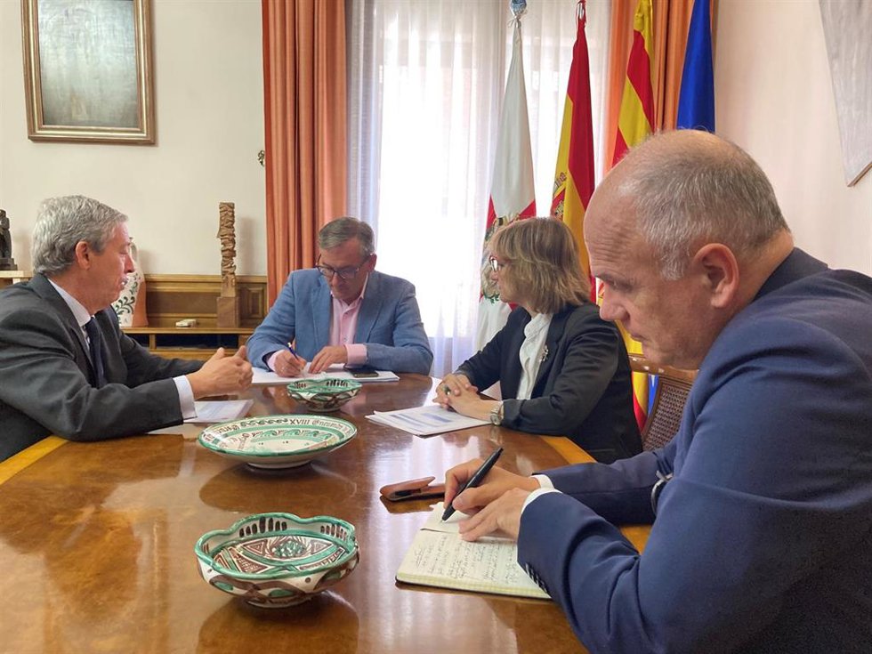 La Cámara de Cuentas de Aragón celebra en Teruel una sesión del consejo para analizar el borrador del presupuesto de 2024