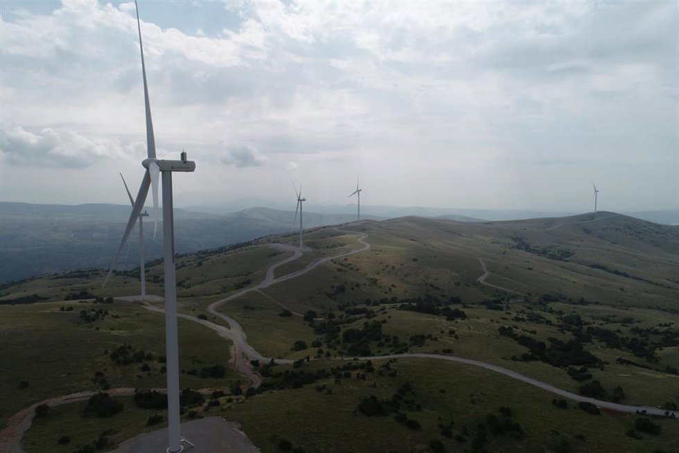 Parque eólico de Iberdrola en Grecia