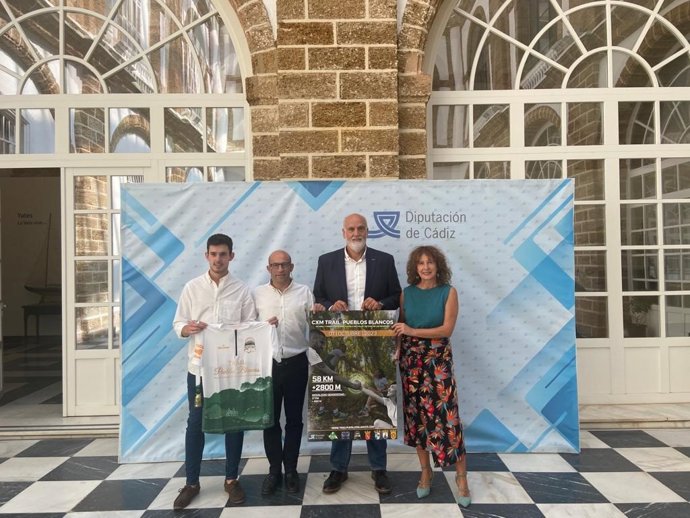 Presentación de la I Trail Pueblos Blancos en la Sierra de Cádiz.