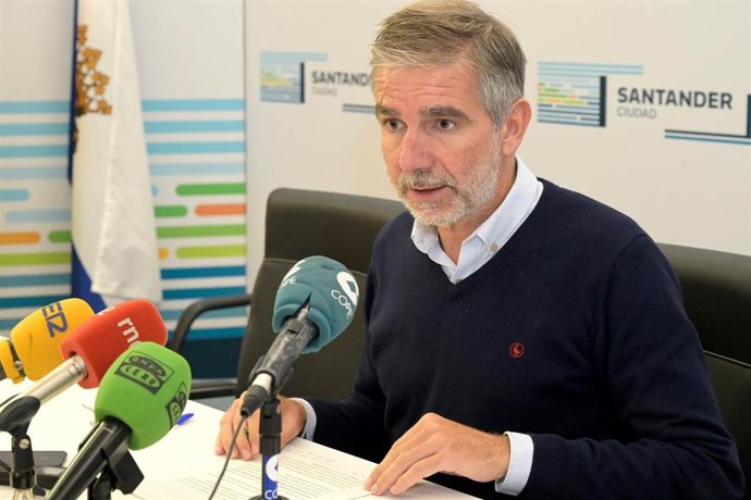 Archivo - El concejal César Díaz