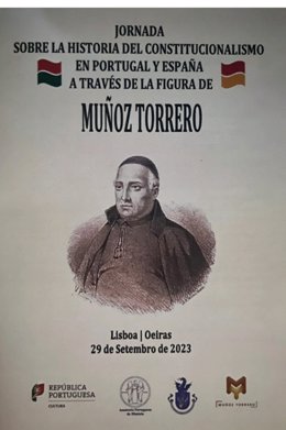 Cartel de la jornada sobre Muñoz Torrero