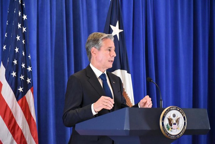 El secretario del Departamento de Estado de Estados Unidos, Antony Blinken