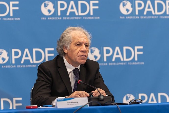 Archivo - El secretario general de la Organización de los Estados Americanos (OEA), Luis Almagro