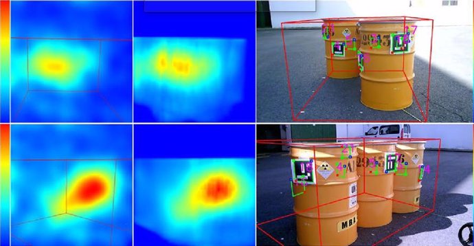 Sistema tomográfico portátil e independiente de la geometría del contenedor de residuos que permite la reconstrucción tridimensional de imágenes para la detección de la radiación gamma procedente de la radiactividad