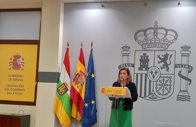 La delegada del Gobierno en La Rioja, Beatriz Arraiz