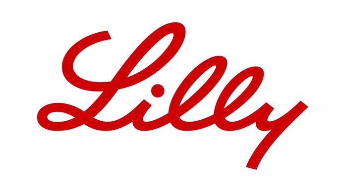 Archivo - Logo de la farmacéutica Eli Lilly.