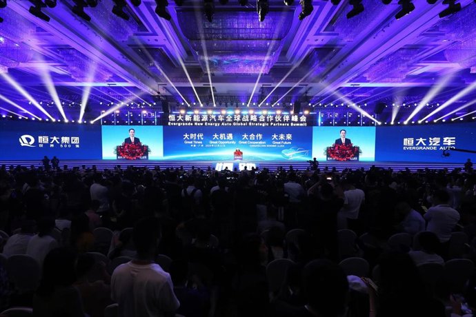 Archivo - Evento organizado por Evergrande.
