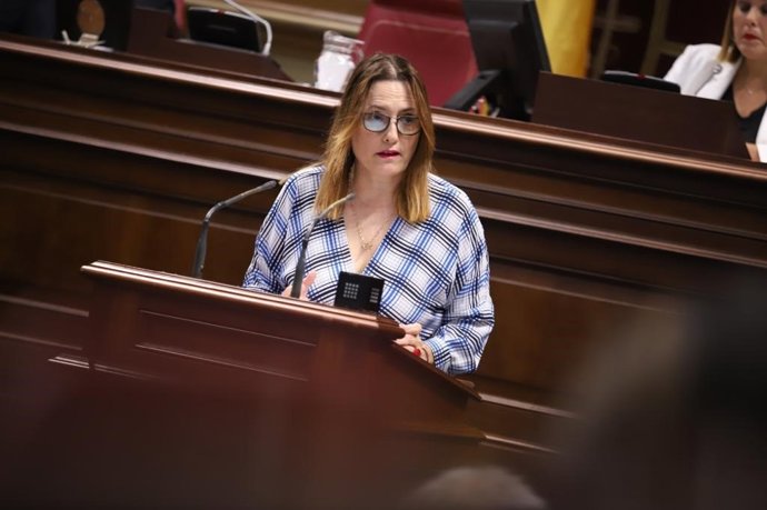 La consejera de Bienestar Social, Igualdad, Juventud, Infancia y Familias del Gobierno de Canarias, Candelaria Delgado
