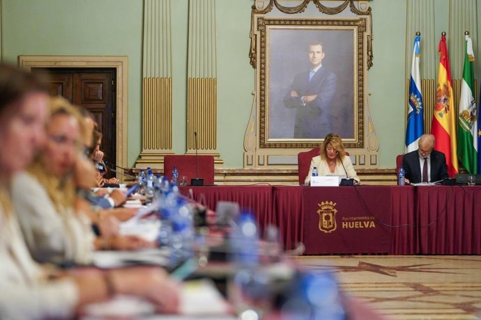 Pleno del Ayuntamiento de Huelva correspondiente al mes de septiembre.