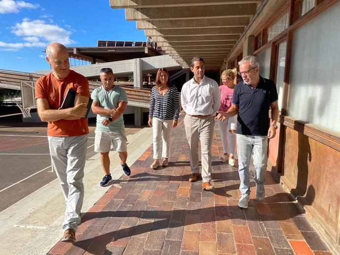Visita al Centro de Educación Especial Hermano Pedro, donde la Consejería de Educación del Gobierno de Canarias llevará a cabo su reforma integral