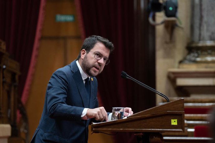 El president de la Generalitat, Pere Aragons