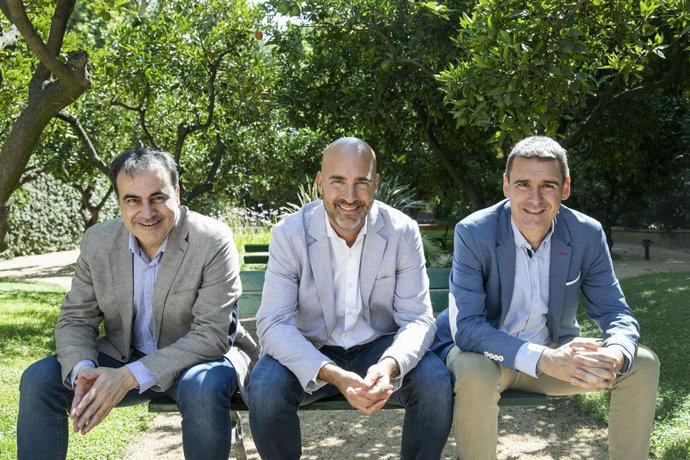 Javier Castilla, Carles Castilla y Josean Ascarza.