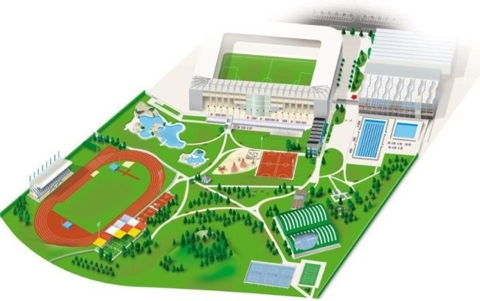 Vitoria iniciará a finales de año las obras para mejorar la accesibilidad del edificio social de Mendizorrotza