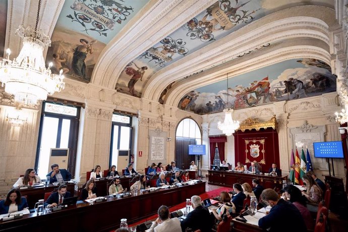 Pleno del Ayuntamiento de Málaga de septiembre