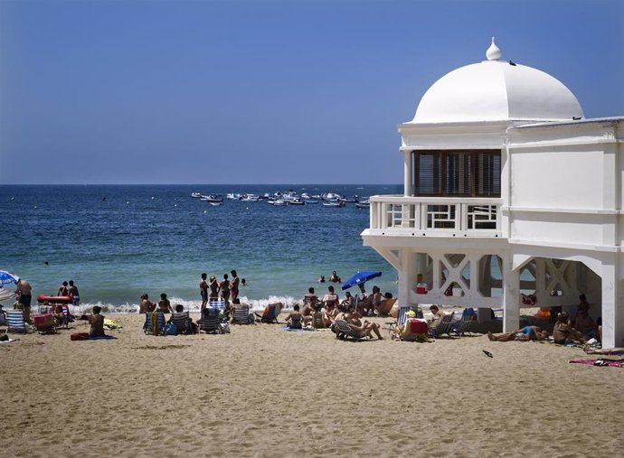 Playa de la Caleta en Cádiz