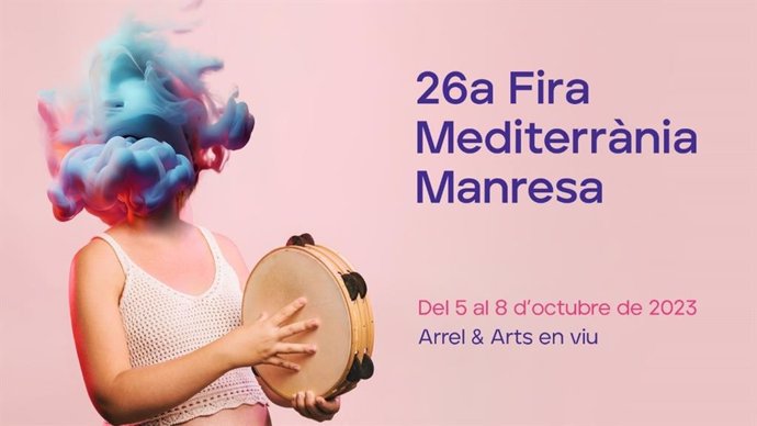 Cartel de la Fira Mediterrnia de Manresa (Barcelona) 2023