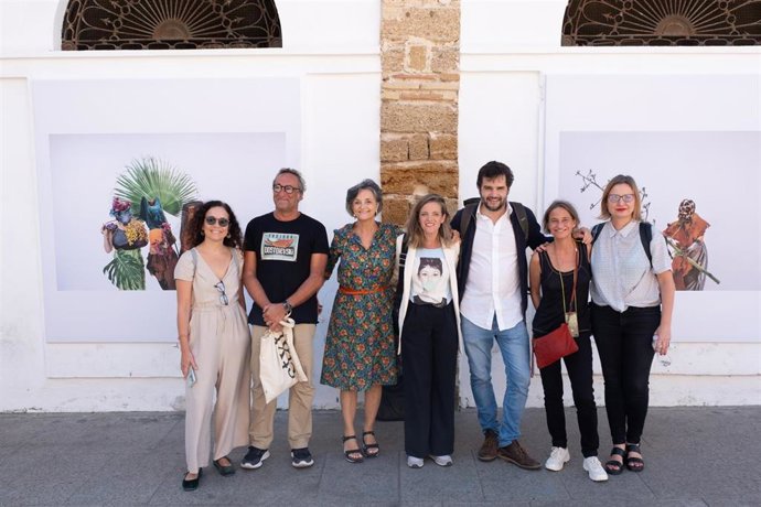 Una muestra en el Mercado Central de Cádiz expone fotografías sobre un taller creativo del FIT de 2022