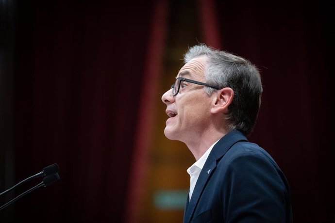 El president d'ERC al Parlament, Josep Maria Jové