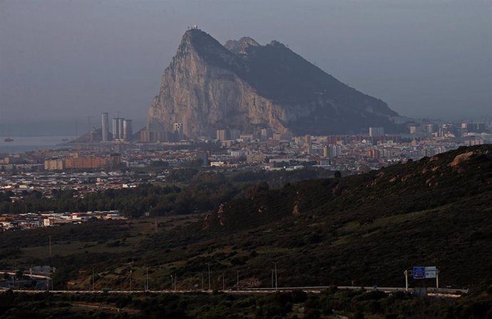 Archivo - Detalle del Peñón de Gibraltar, a 8 de mayo de 2023 en Gibraltar.