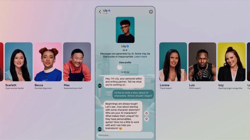 Algunos de los chatbots con personalidad