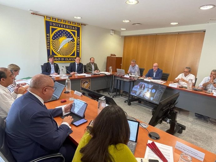 Archivo - Pleno del Consejo Andaluz de Universidades (CAU), imagen de archivo