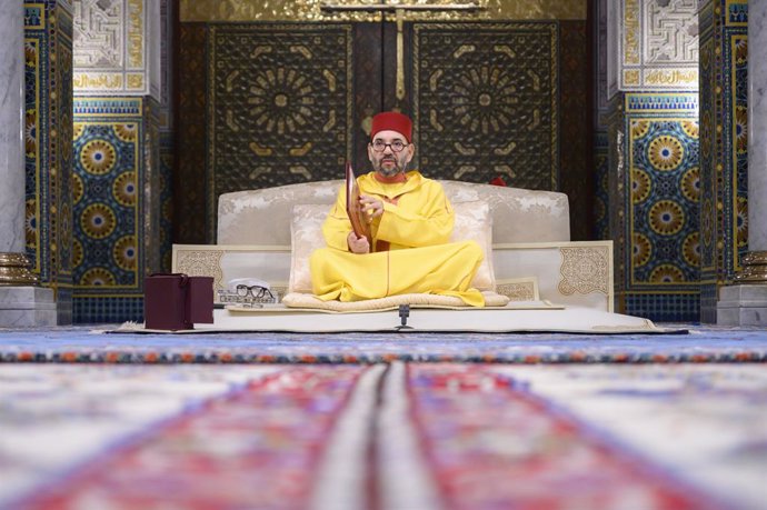 Archivo - Arxivo - El rei del Marroc, Mohamed VI, en una cerimònia religiosa