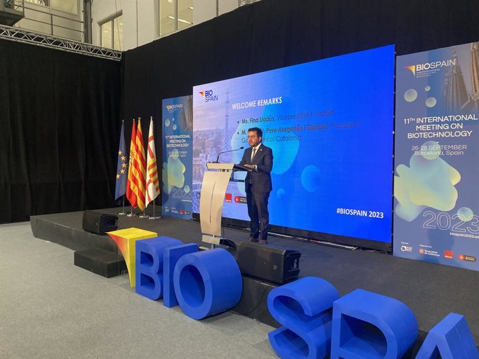 El president de la Generalitat, Pere Aragons