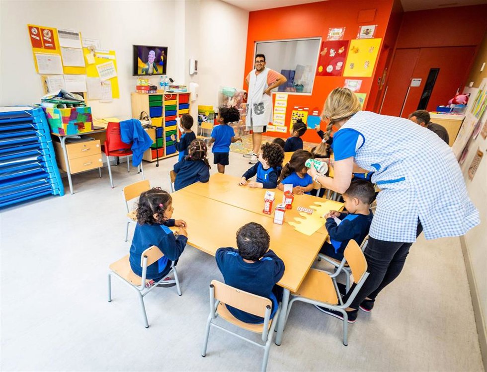 Escuela Infantil. Imagen de archivo.