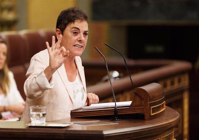 La portavoz de EH Bildu en el Congreso de los Diputados, Mertxe Aizpurua.