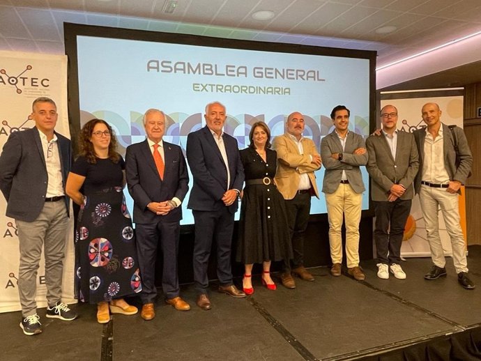 Archivo - Asamblea de Aotec en Madrid en la que se aprobó la renovación de la junta directiva de la organización