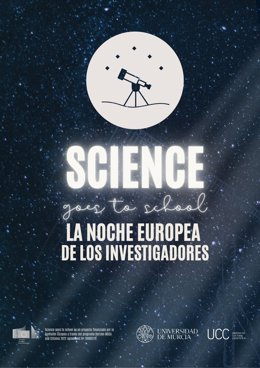 Cartel de la Noche Europea de los Investigadores