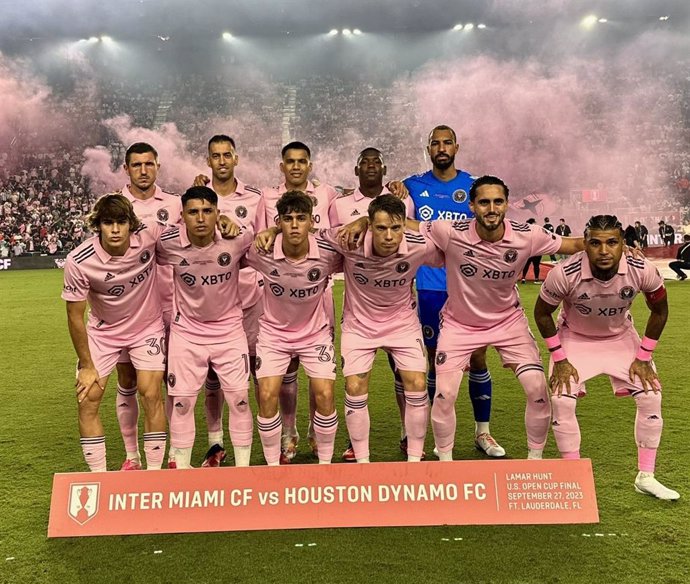 Once inicial del Inter Miami CF para la final de la US Open Cup 2023, que perdieron ante Houston Dynamo (1-2)