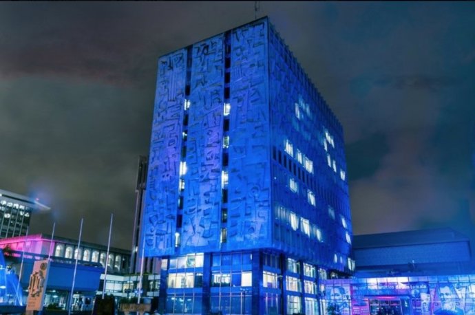 Sede del banco central de Guatemala