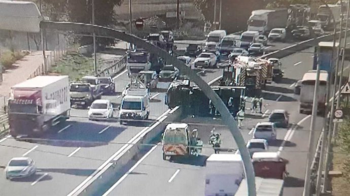 Imagen del siniestro.