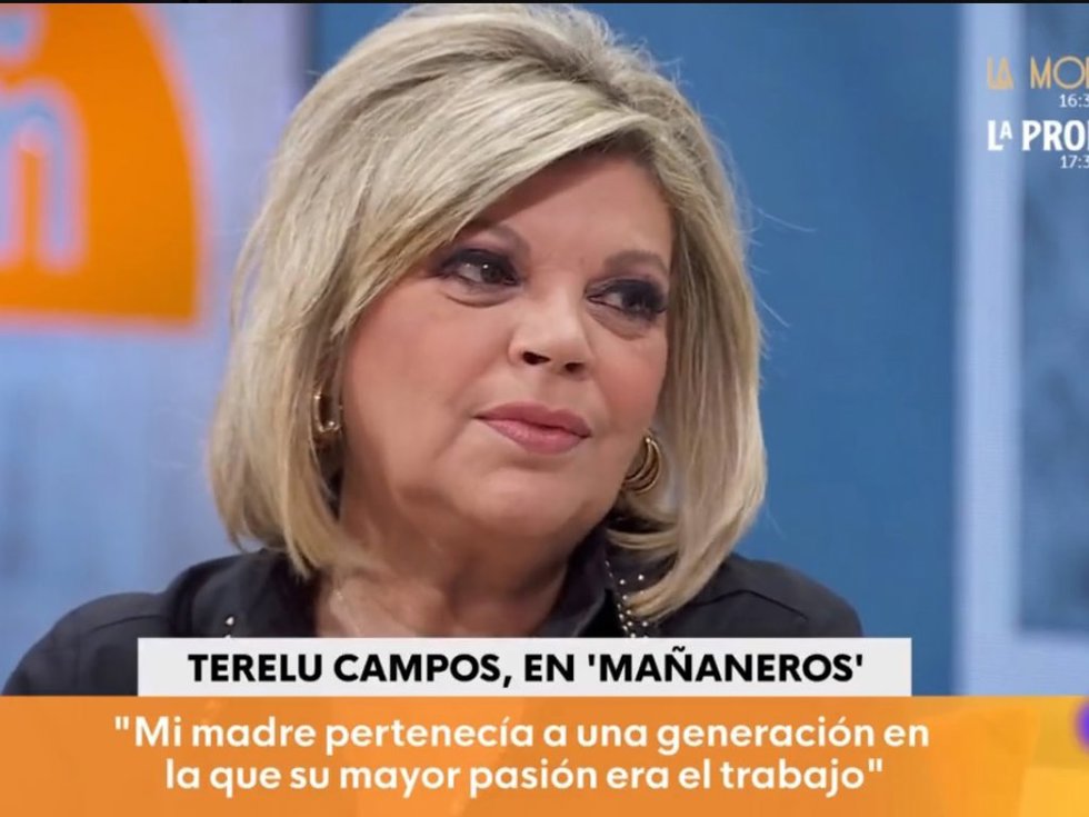 Terelu Campos ha debutado en 'Mañaneros'