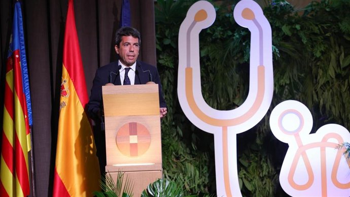 El presidente de la Genearlitat Valenciana, Carlos Mazón.