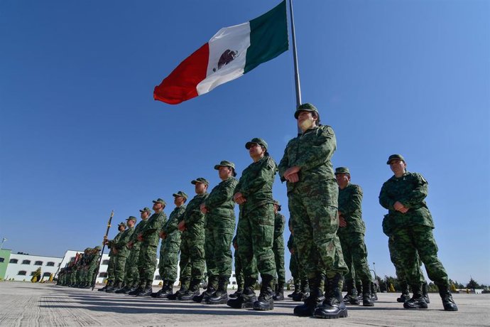 Archivo - Militares mexicanos en una imgaen de archivo.