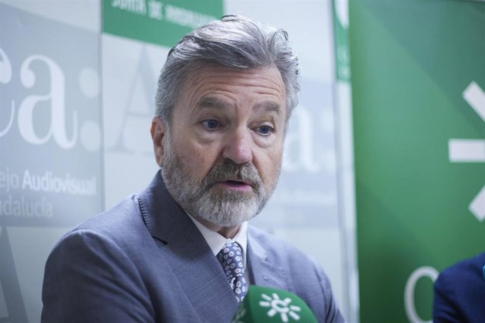 Archivo - El presidente del CAA, Domi del Postigo. 