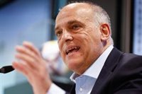 Tebas: "Lo que hace Real Madrid TV no está dentro del 'fair play' deportivo"