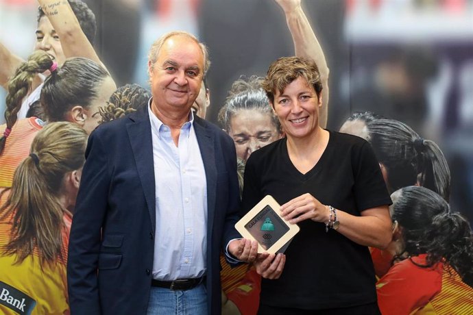 Archivo - La exinternacional Elisa Aguilar será proclamada este lunes como presidenta de la Federación Española de Baloncesto (FEB).