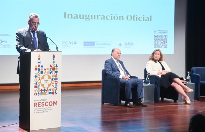 Presidente del Colegio de Médicos de Burgos.