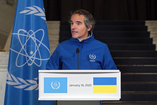 Archivo - El director general de Organismo Internacional de Energía Atómica (OIEA), Rafael Grossi.  