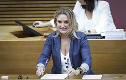 La consellera de Innovación, Industria, Comercio y Turismo, Nuria Montes, comparece en les Corts