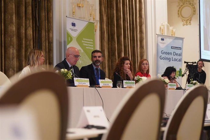 Un momento de la Comisión de Medio Ambiente, Cambio Climático y Energía del Comité Europeo de las Regiones que se celebra en Málaga.