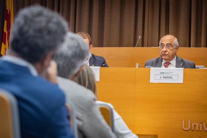 El conseller de Recerca i Universitats, Joaquim Nadal