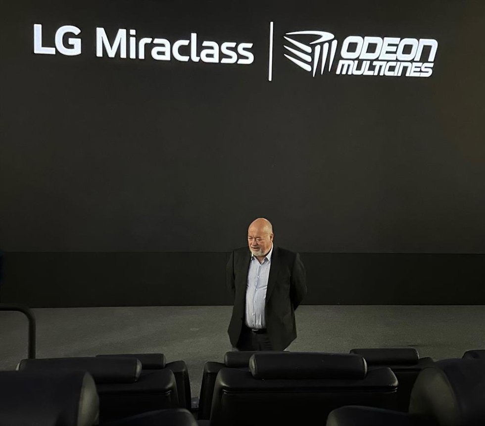 Luis Millán, propietario de Odeon Multicines.