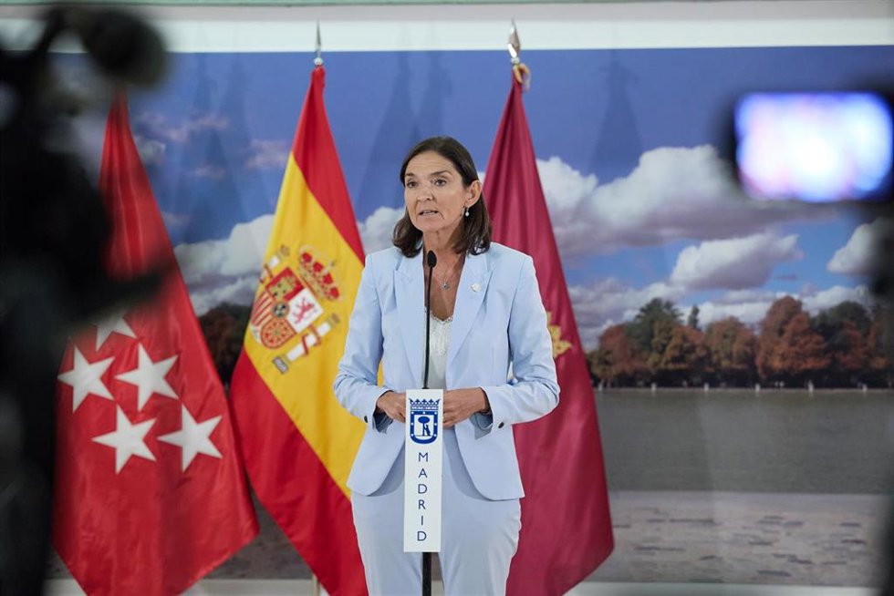 La portavoz del Grupo Municipal Socialista en el Ayuntamiento de Madrid, Reyes Maroto