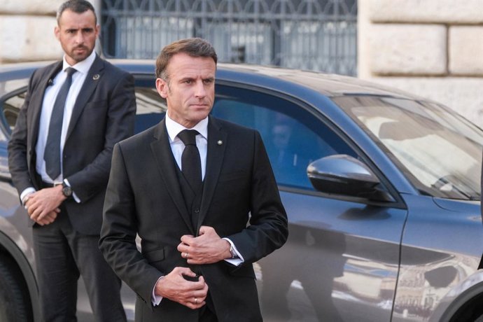 Emmanuel Macron, president de Frana