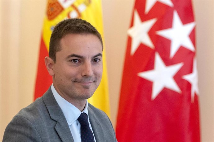 El secretario general del PSOE-M y portavoz socialista en la Asamblea de Madrid, Juan Lobato