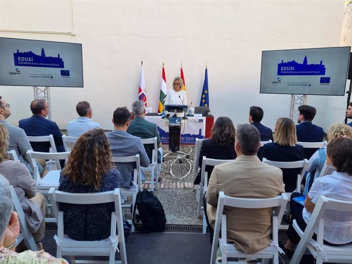 Alcaldesa de Calahorra afirma que la EDUSI es un "primer paso" hacia la transformación del casco antiguo de la localidad